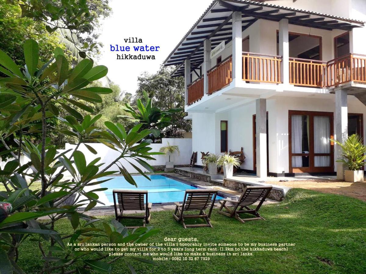 Blue Water Hikkaduwa Villa Esterno foto